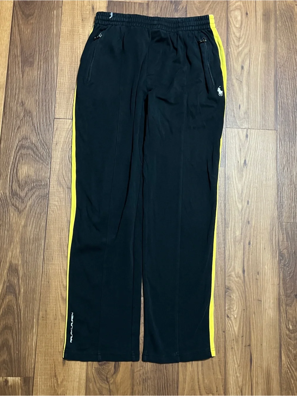 Polo Ralph Lauren Track Pants Mens Size S Performance Joggers Striped Athletic